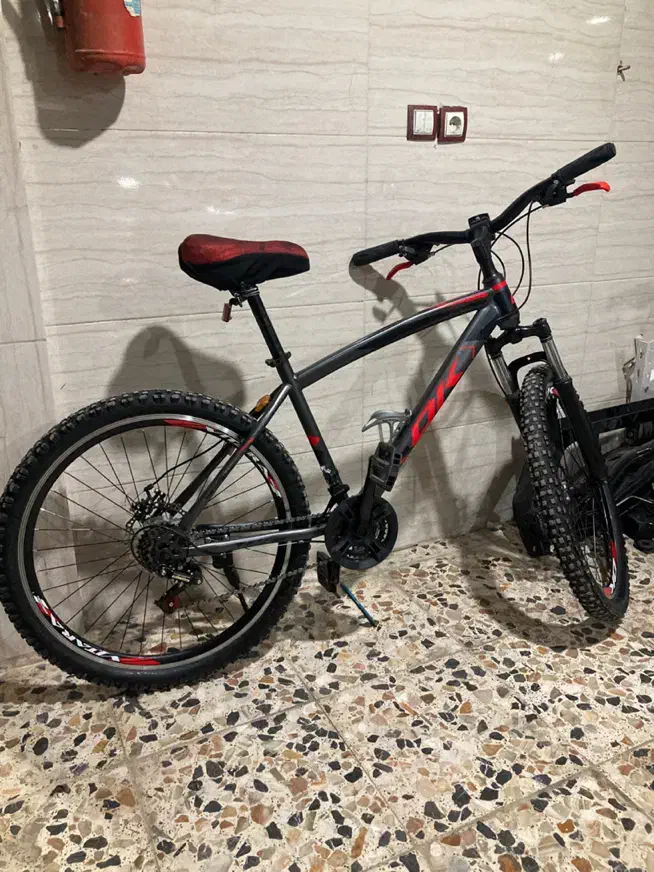 دوچرخه ۲۶ ok ترمز دیسکی|دوچرخه، اسکیت، اسکوتر|شیراز, شهرک گلستان|دیوار