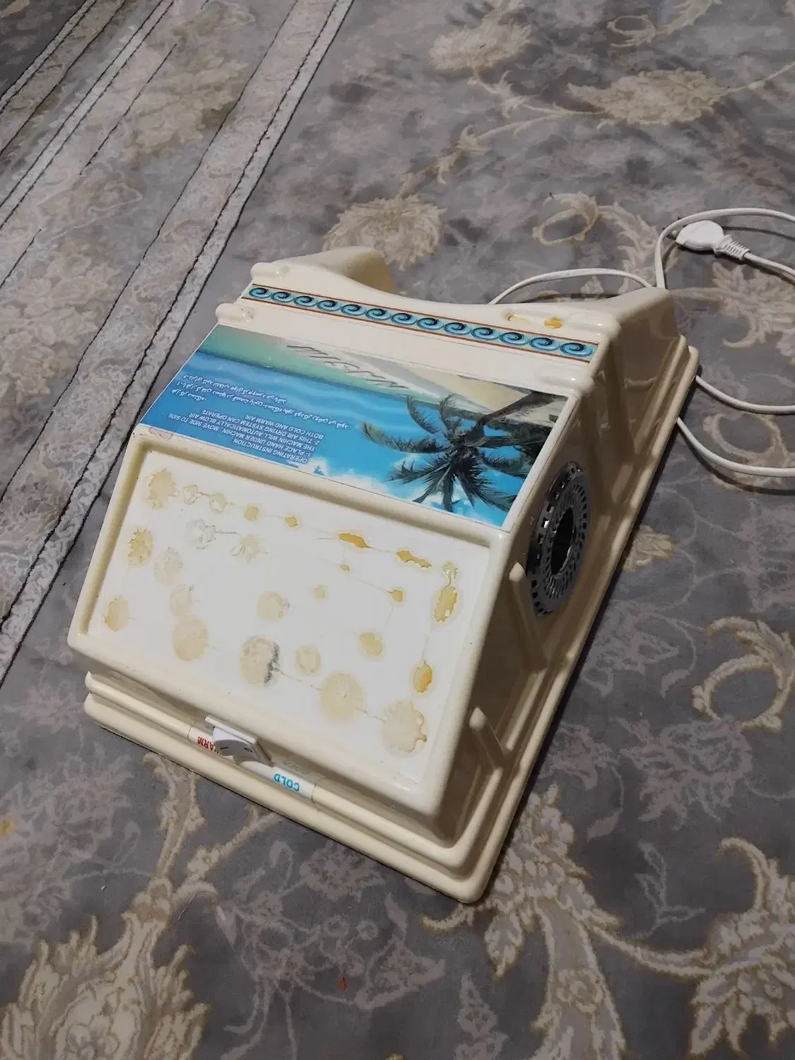 دست خشک کن برقی|پنکه و تصفیه‌کنندهٔ هوا|نسیم‌شهر, |دیوار