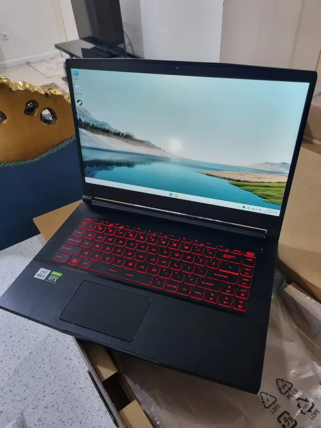 لپتاپ گیمینگ MSI GF63 THIN 10UD|رایانه همراه|تهران, شهرک نفت|دیوار