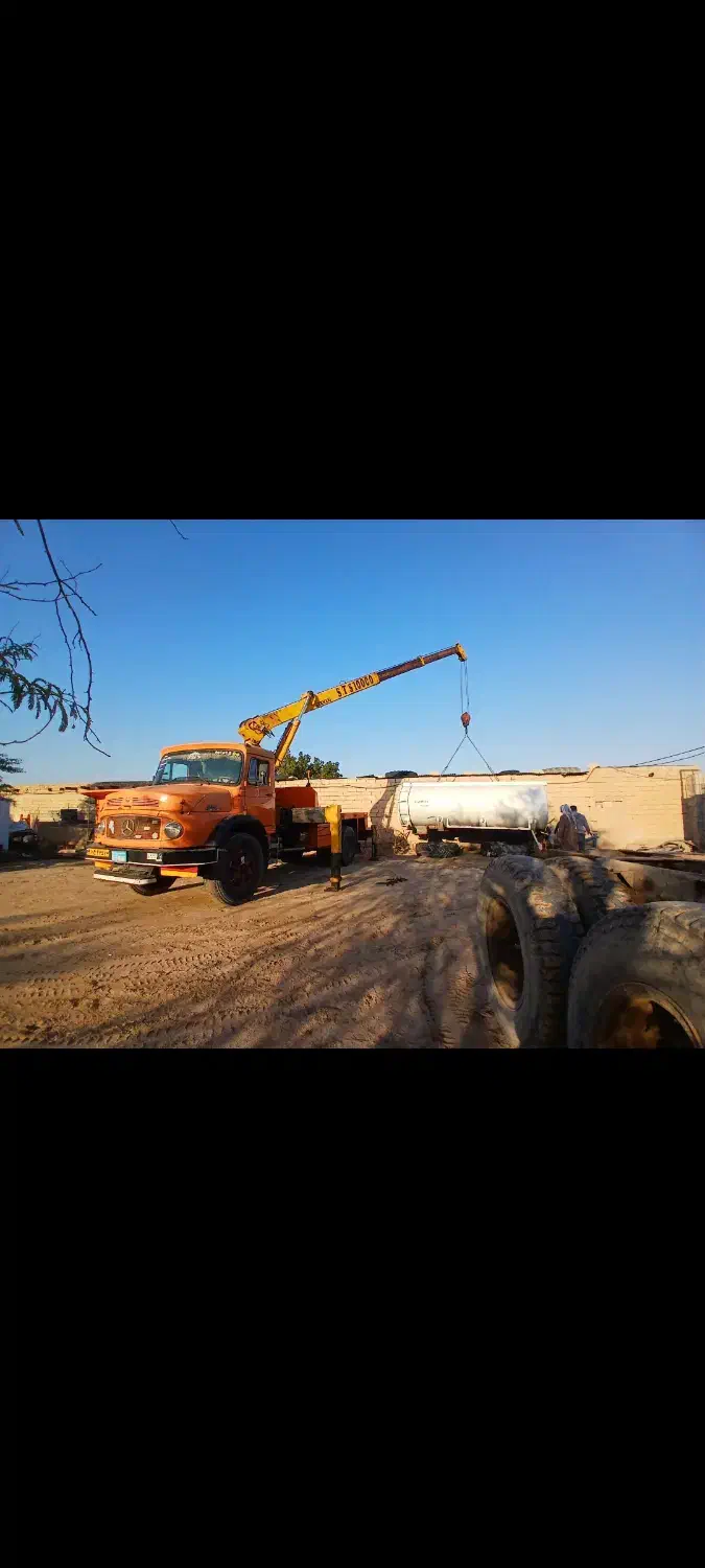 فروش جرثقیل بنز تک|خودرو سنگین|تهران, آزادشهر|دیوار