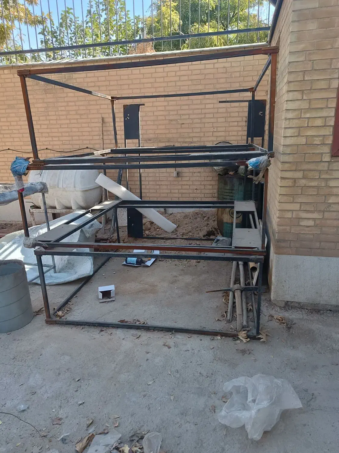 میز آهنی مخصوص تخت قهوه خانه|کافیشاپ و رستوران|شیراز, شهرک مهدیه|دیوار