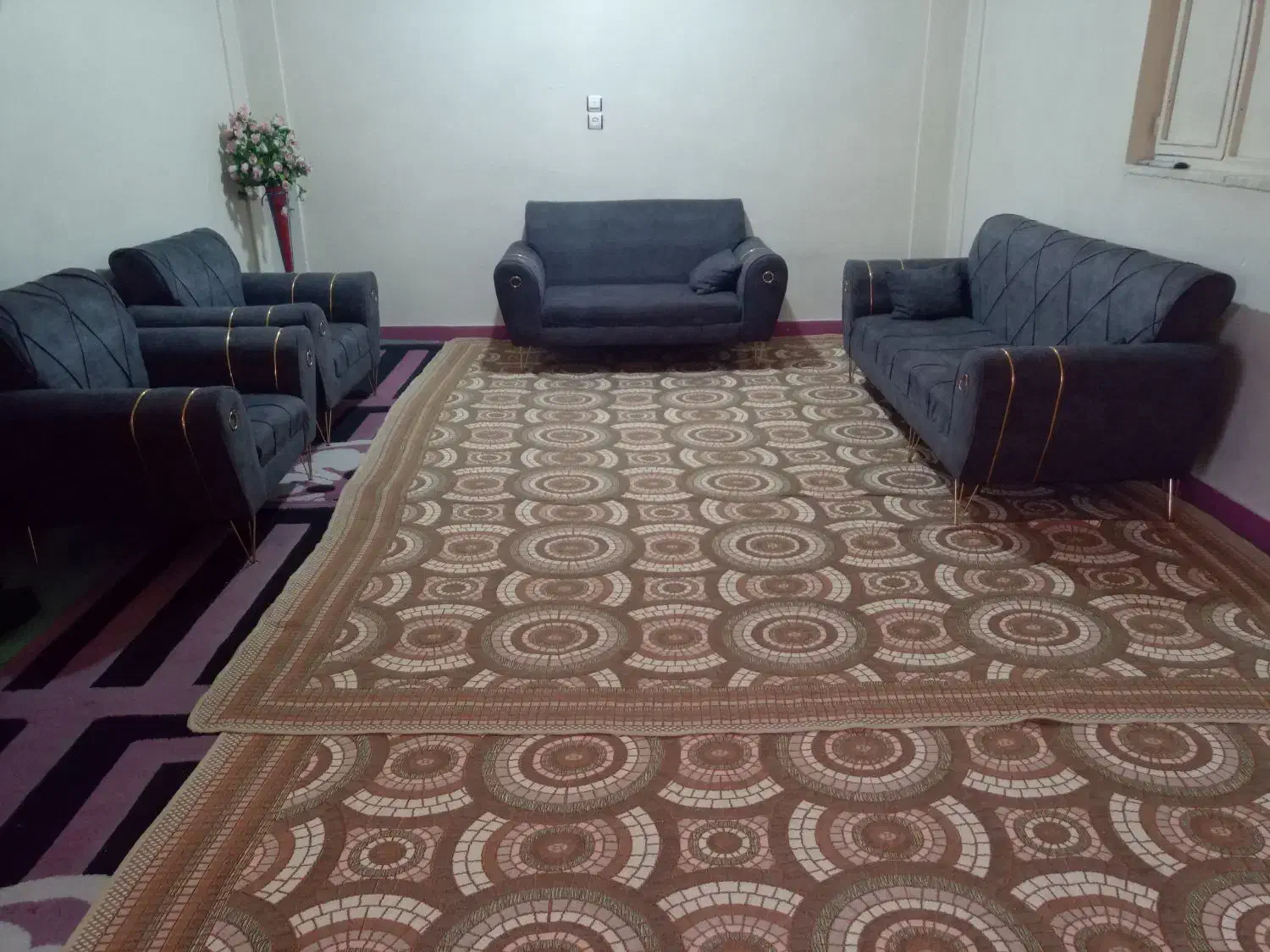 مبل راحتی هفت نفر|مبلمان خانگی و میز عسلی|مسجد سلیمان, |دیوار