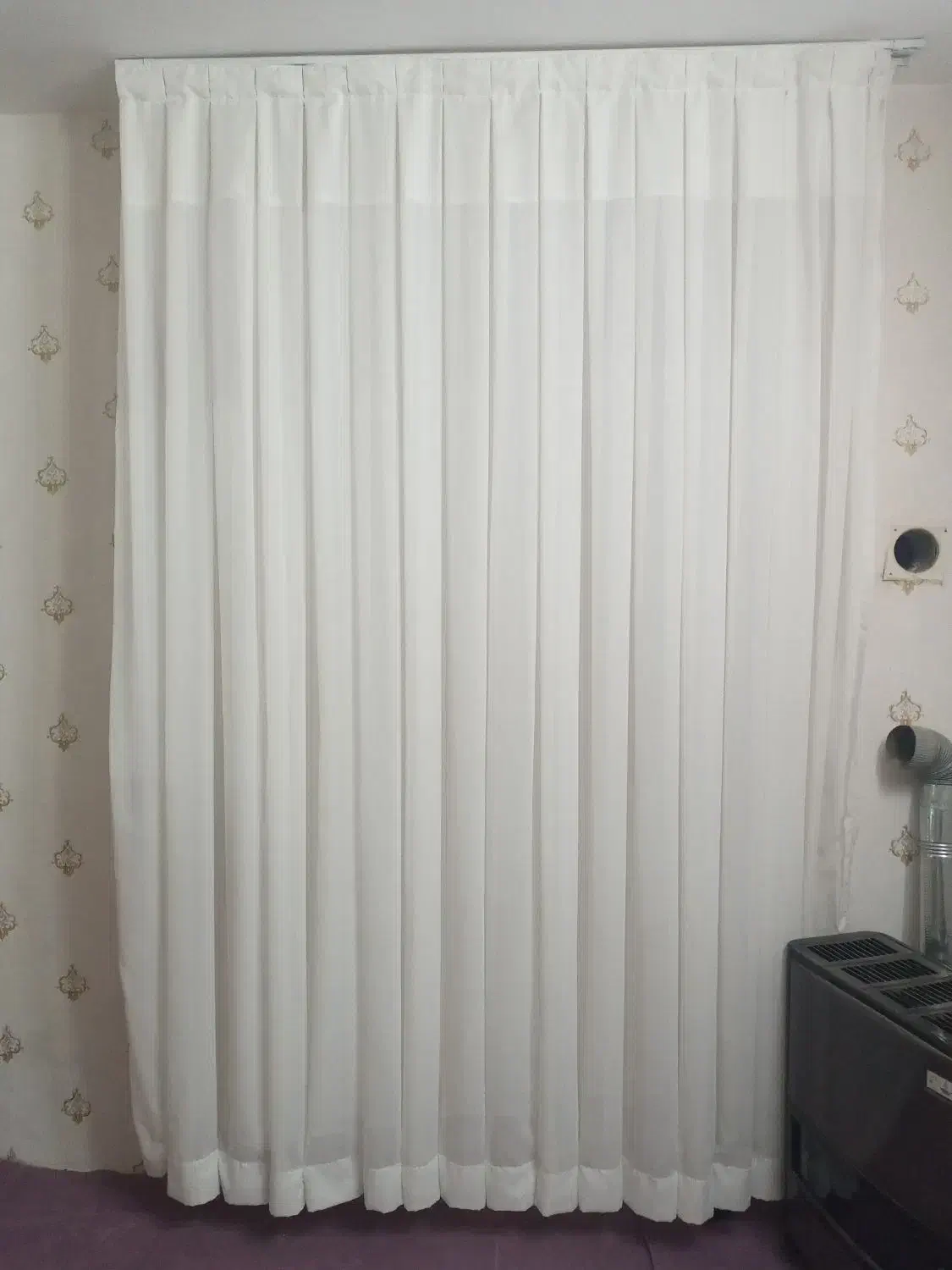 پرده حریر|پرده، رانر، رومیزی|تربت جام, مسکن مهر|دیوار