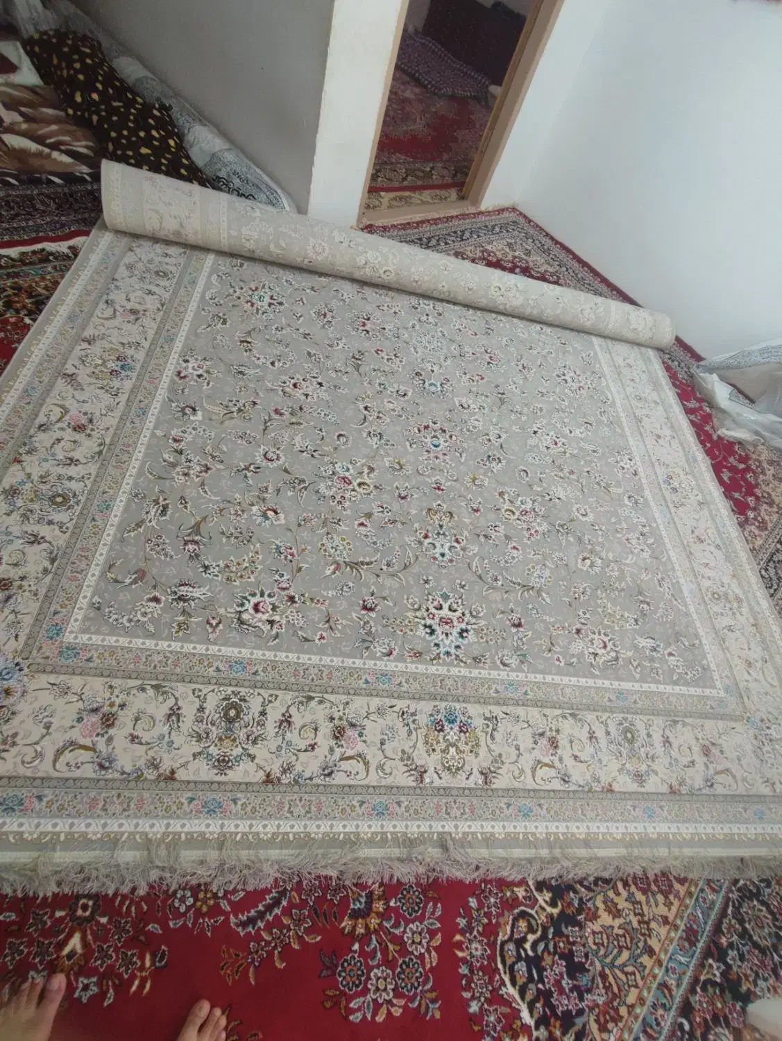 یک جفت فرش پادرا کاشان|فرش|قوچان, |دیوار