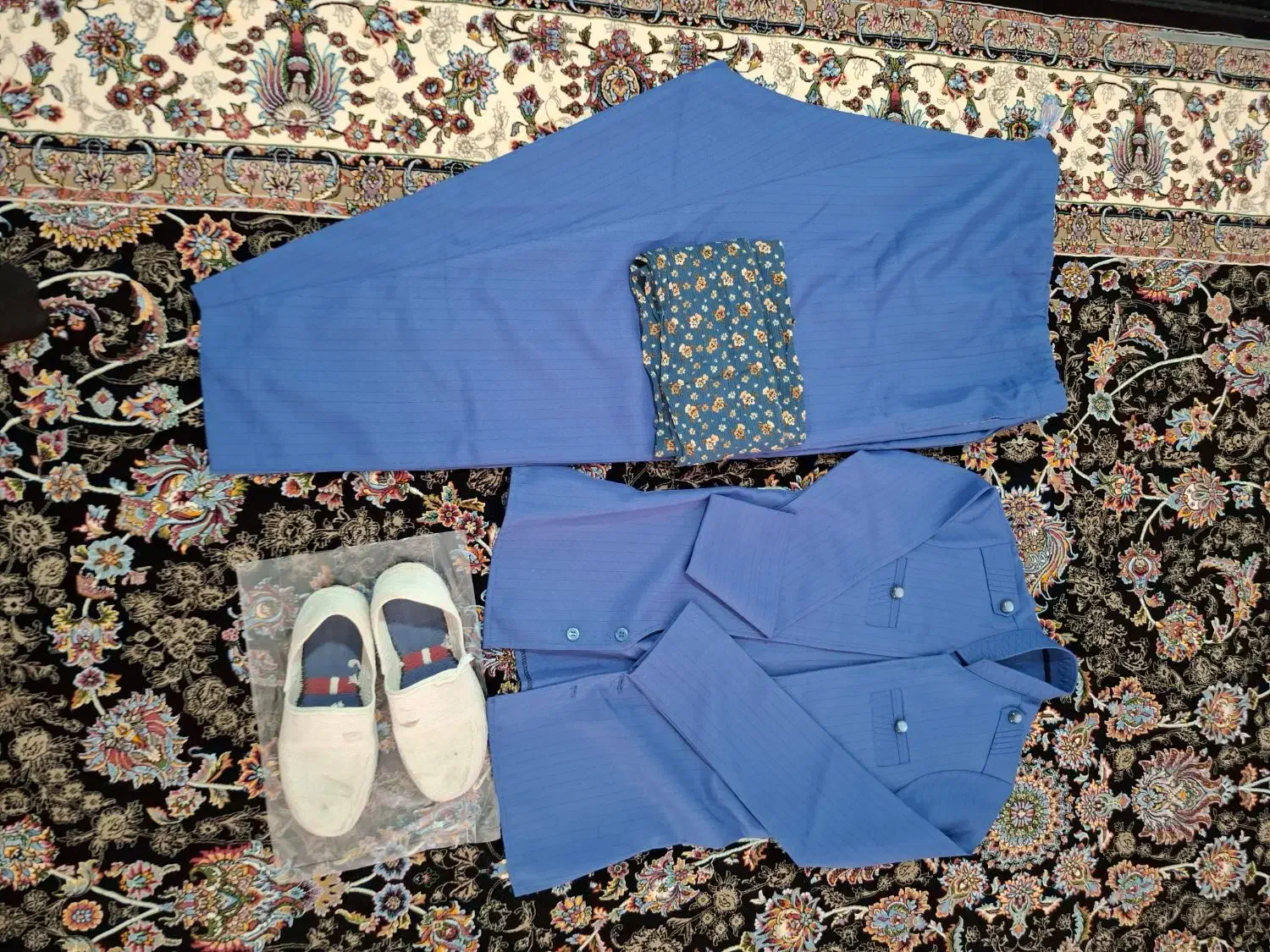 دو دست لباس کردی کوبانی جیب مخفی|لباس|بیجار, |دیوار