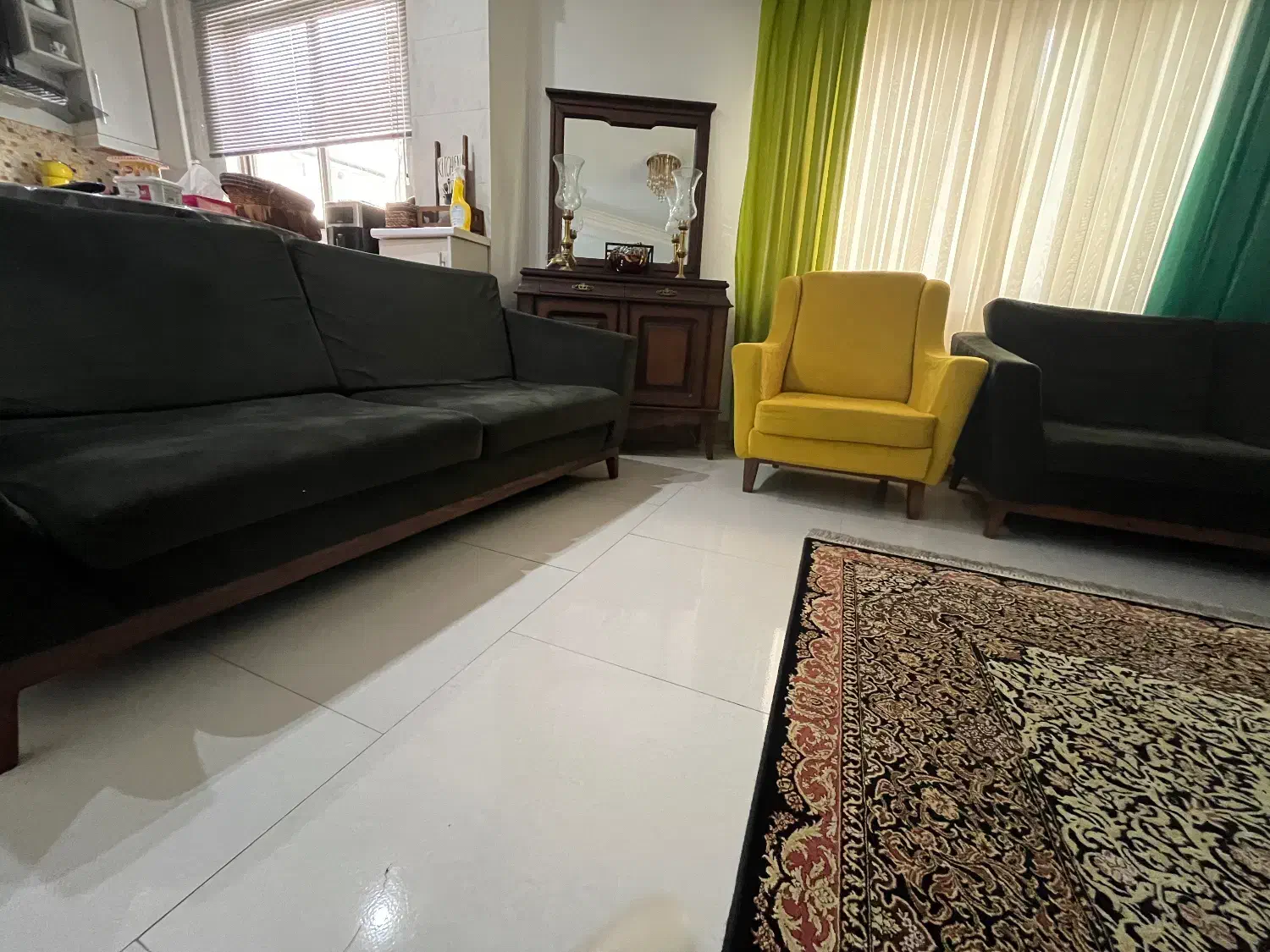 مبلمان|مبلمان خانگی و میز عسلی|قائم‌شهر, |دیوار