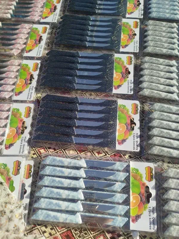 چاقو بسته ۱۲تایی|ظروف پخت‌وپز|بندرعباس, |دیوار