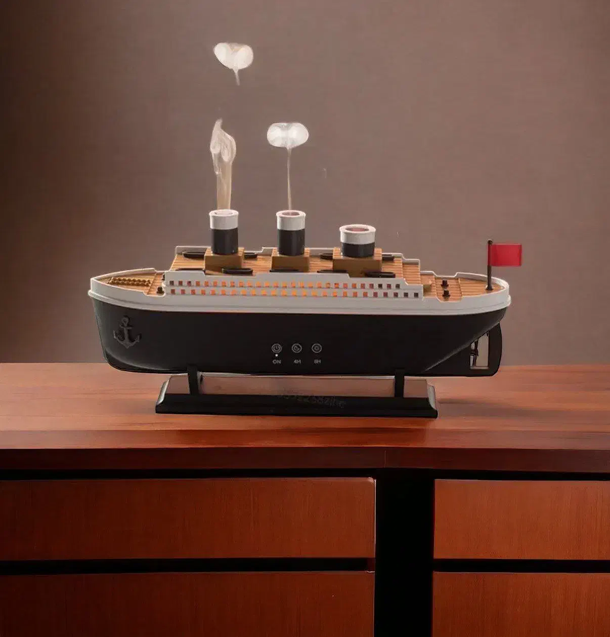 بخور سرد کشتی تایتانیک  بخار ۲ حالته + نور RGB|پنکه و تصفیه‌کنندهٔ هوا|شیراز, تپه تلویزیون|دیوار