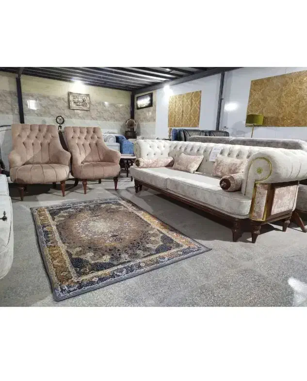 مبـل راحتی هشت نفره تمیزوسالم+قیمت ارزان دلاوران|مبلمان خانگی و میز عسلی|زارچ, |دیوار