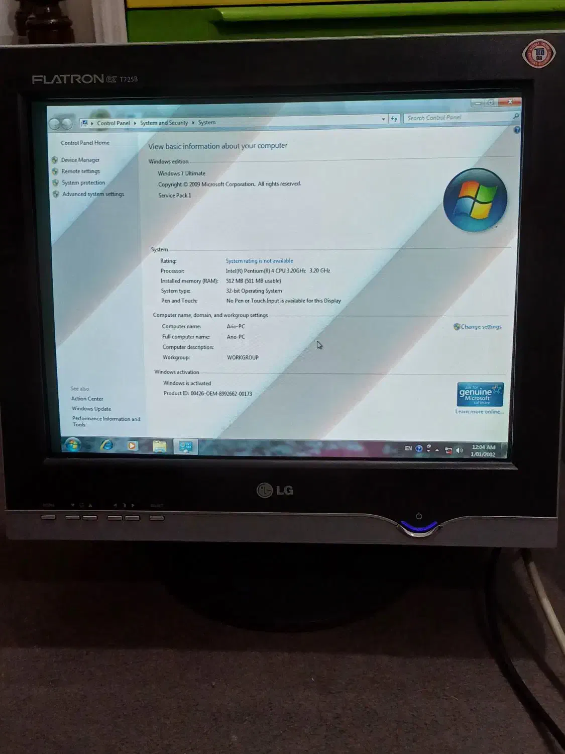 کامپیوتر (کیس و مانیتور)|رایانه رومیزی|امیدیه, |دیوار