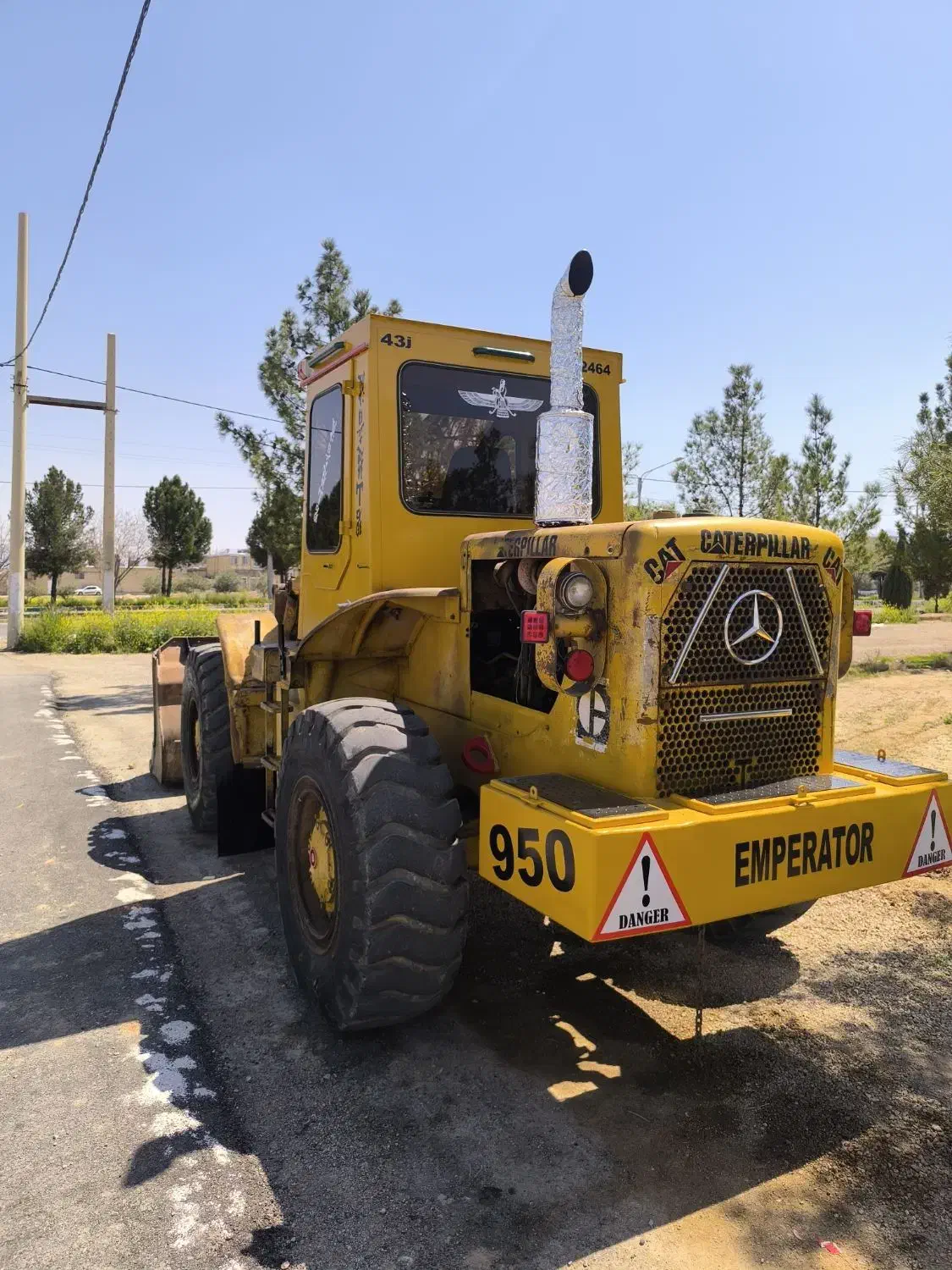 لودر کاتر پیلار 950|خودرو سنگین|خرامه, |دیوار