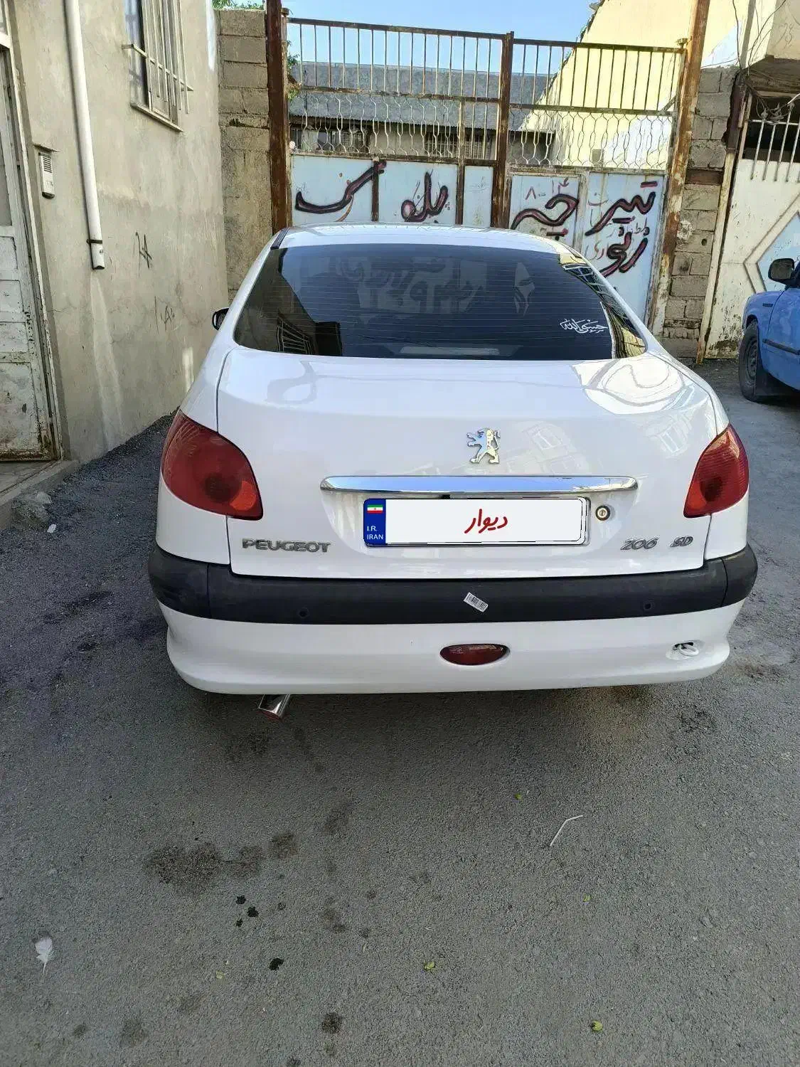 پژو 206تیپ 5|خودرو سواری و وانت|هرسین, |دیوار