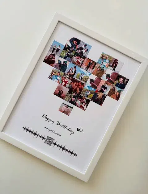 قاب عکس موزیکال|تابلو، نقاشی، عکس|قم, شهید رجایی|دیوار