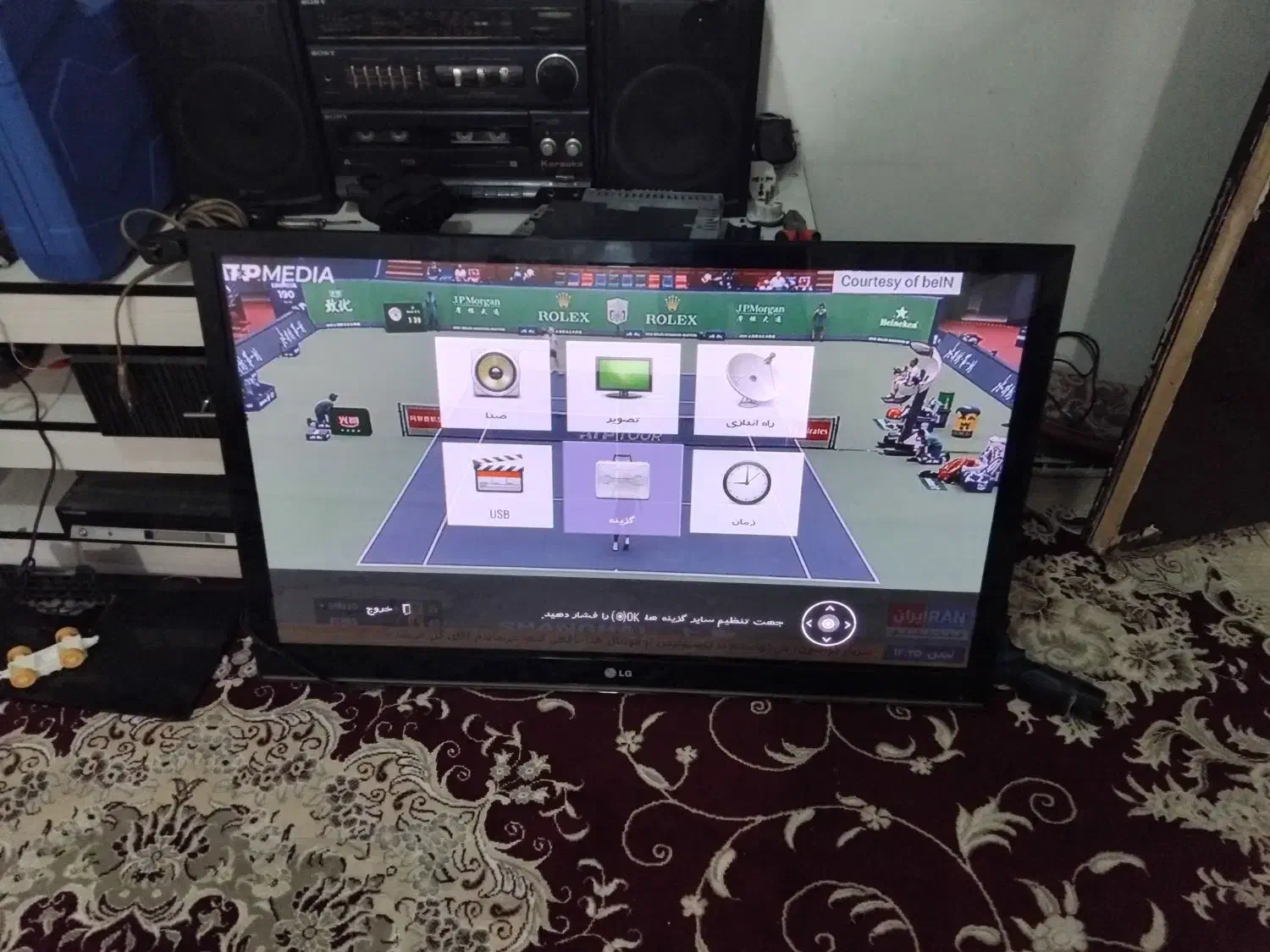 تلوزیون۴۲اینچ پلاسما LG|تلویزیون و پروژکتور|رباط‌کریم, رباط‌کریم|دیوار