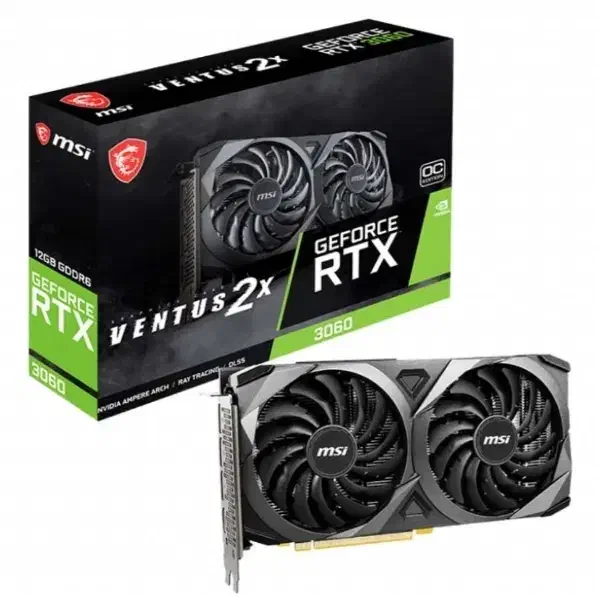 گارت گرافیک msi rtx 3060 ventus 2x|قطعات و لوازم جانبی رایانه|بوکان, |دیوار