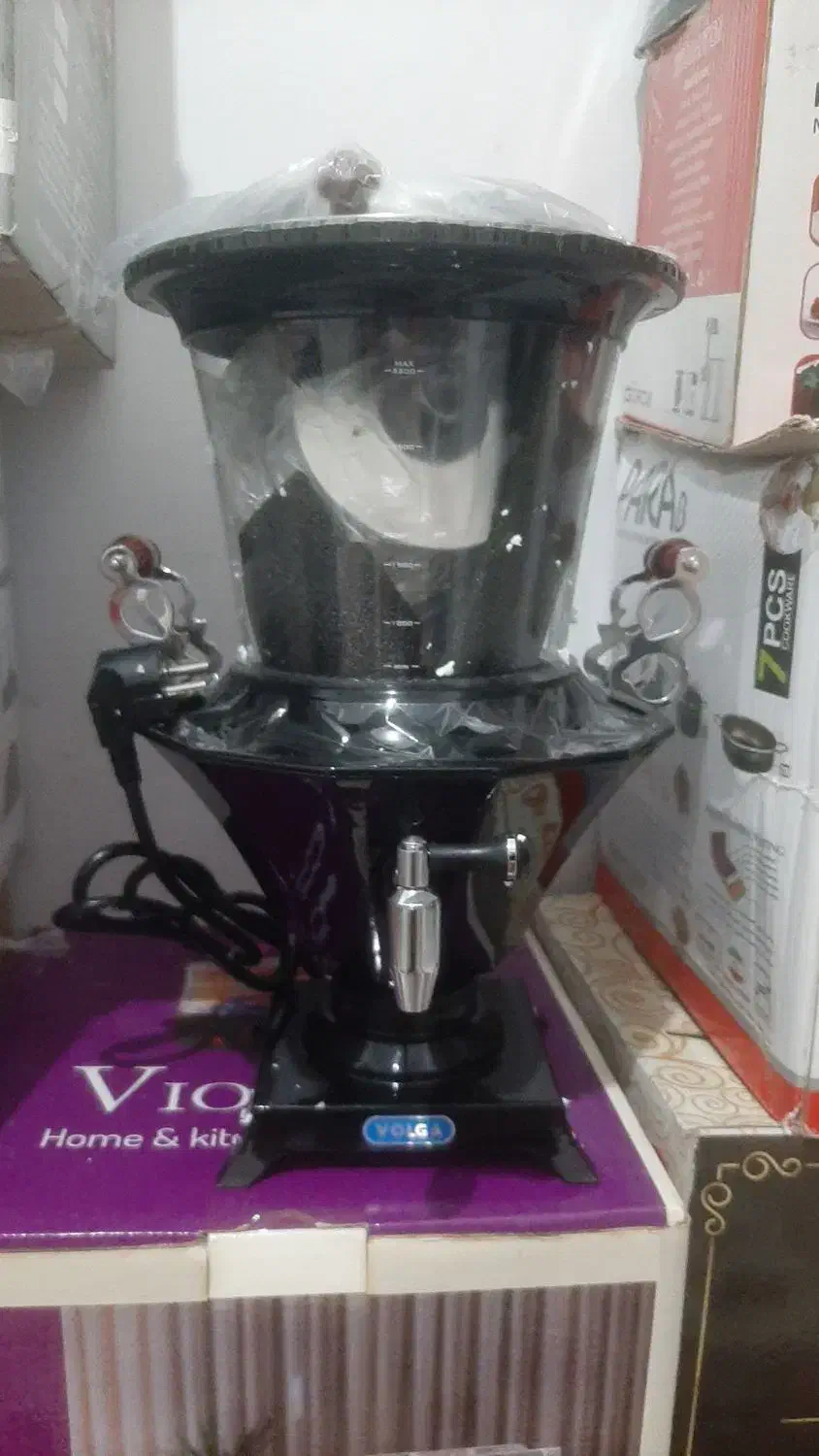 چایی ساز شیردار ولگا|سماور، چایساز، قهوهساز|قم, نوقطار|دیوار