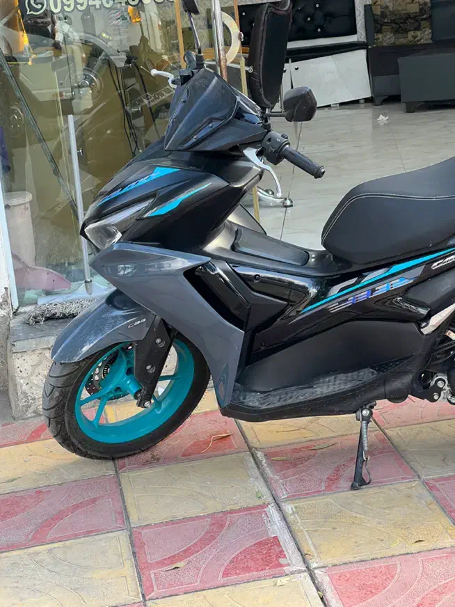 نیرو موتور آیروکس ۱۵۵|موتورسیکلت|پارسآباد, |دیوار