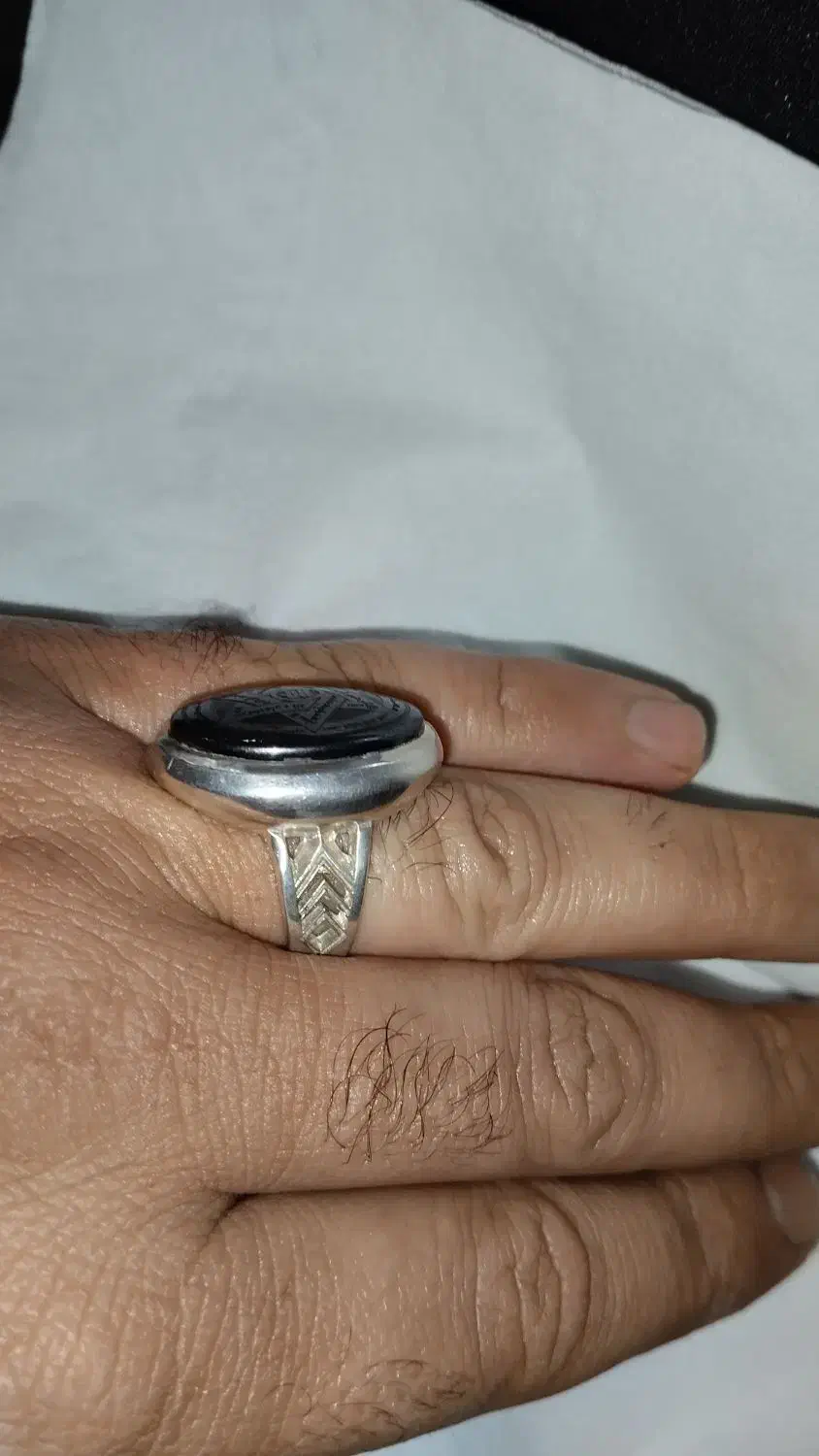 انگشتر نقره ستاره سلیمان|جواهرات|ارومیه, |دیوار