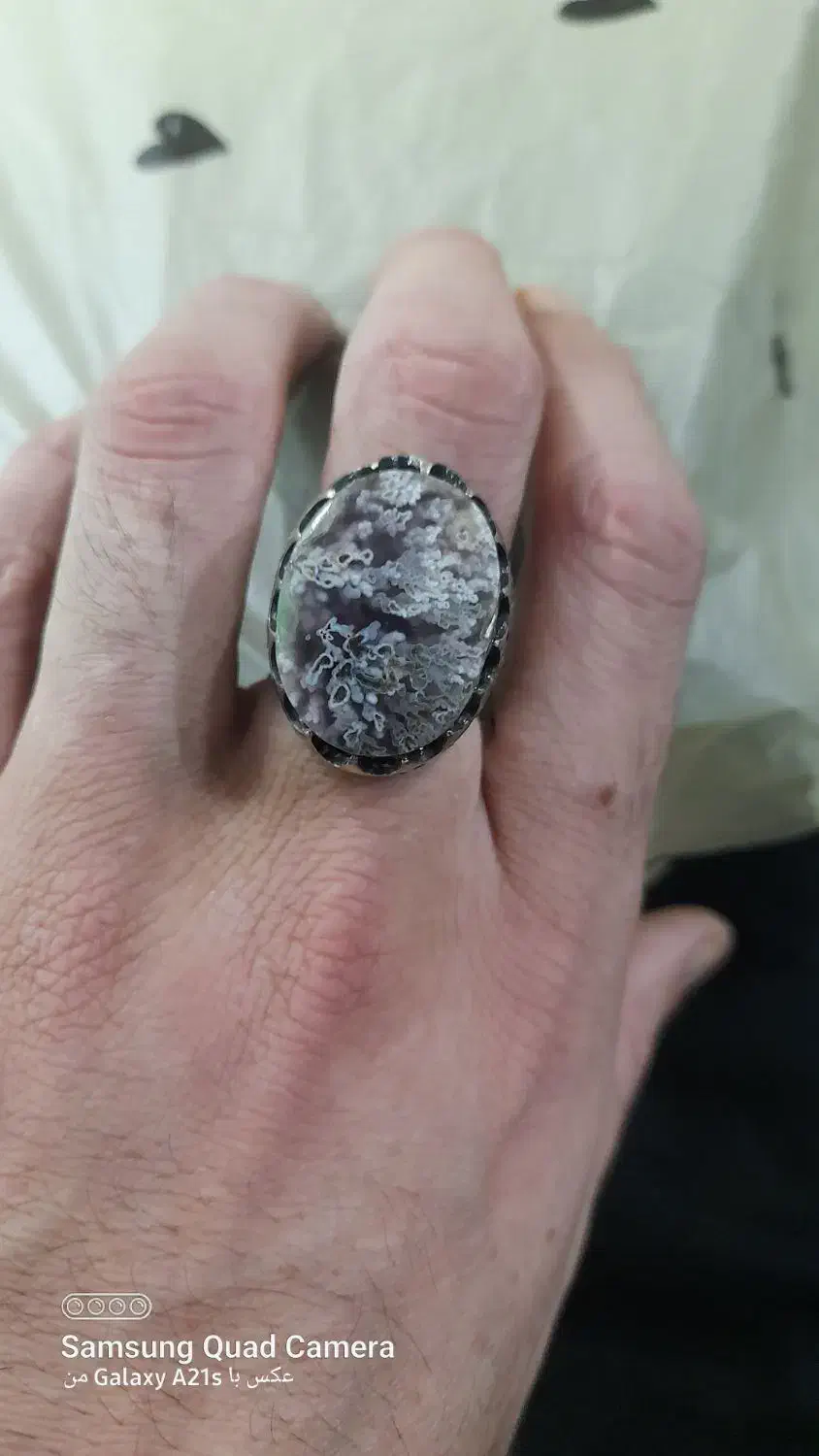 انگشتر شجر فردوس اصل معدنی|جواهرات|رشت, عینک|دیوار