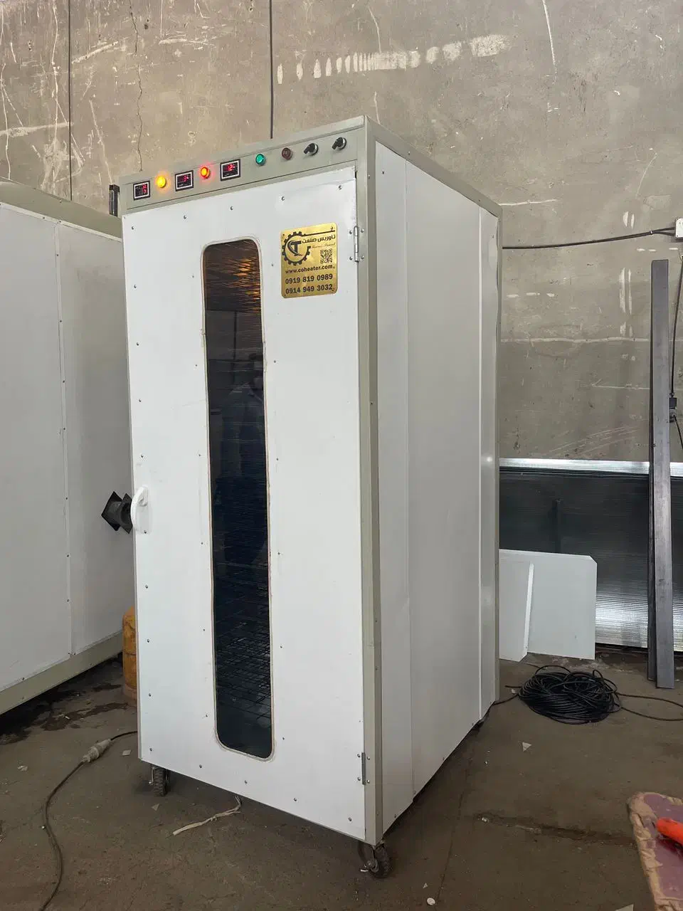 دستگاه خشک کن میوه هندوانه خربزه انار هلوd40t|ماشین‌آلات صنعتی|اسفراین, |دیوار