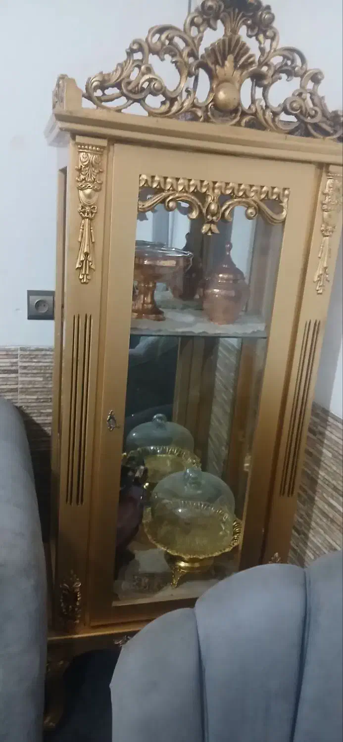 بوفه طلایی|بوفه، ویترین، کنسول|کرمان, |دیوار