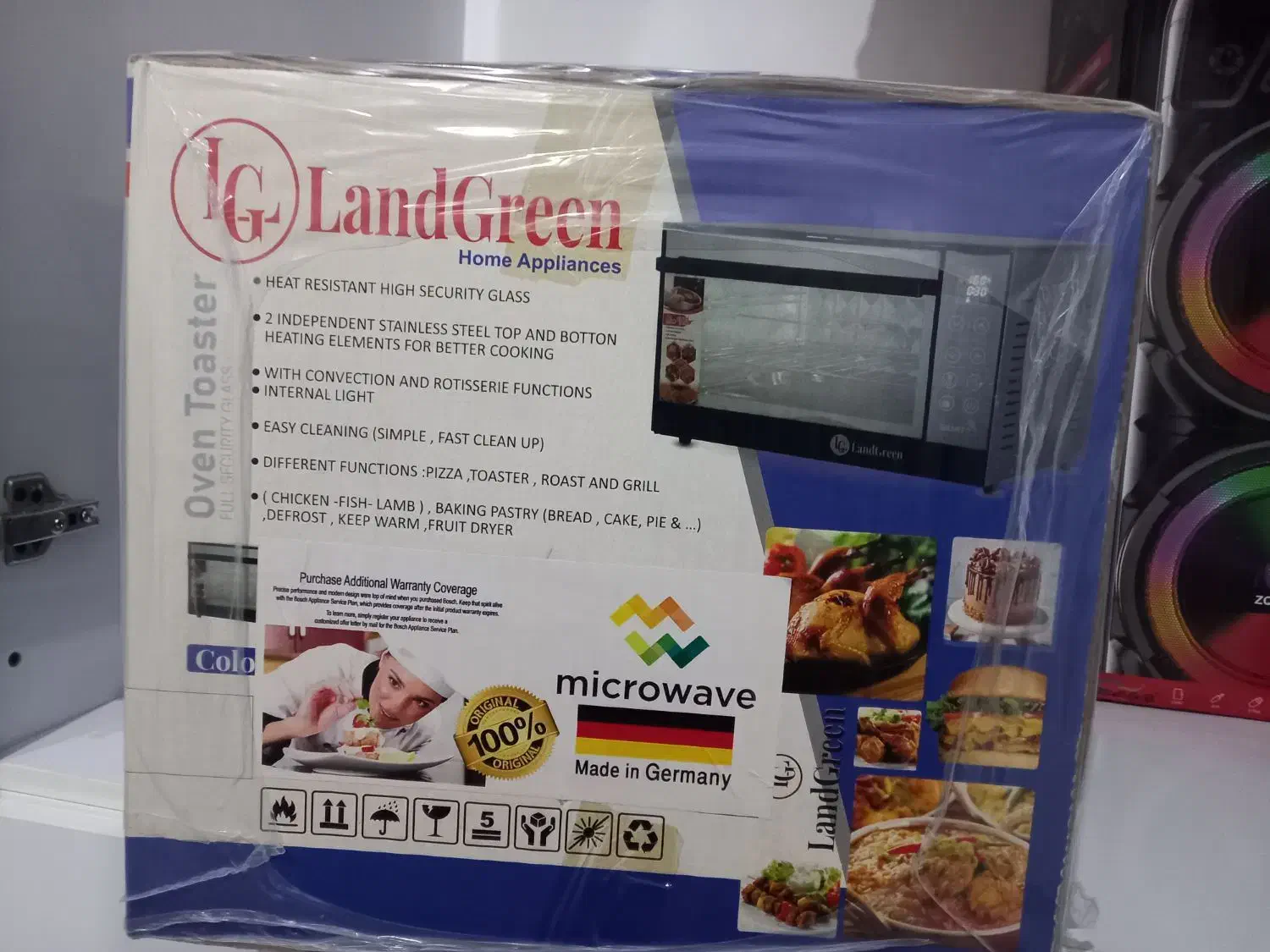 توستر لمسی لند گرین نو ۴ملیون|اجاق گاز و لوازم برقی پخت‌وپز|تنکابن, |دیوار