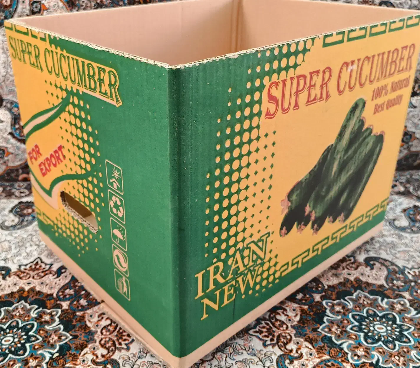 تولید و پخش انواع کارتن تره بار یزد|عمده‌فروشی|کهنوج, |دیوار