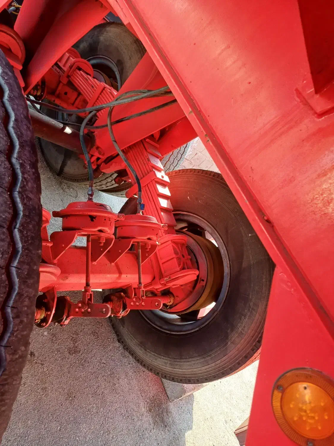 تریلی کمپرس دو محور قیچی بلند|خودرو سنگین|نجف‌آباد, قلعه سفید|دیوار