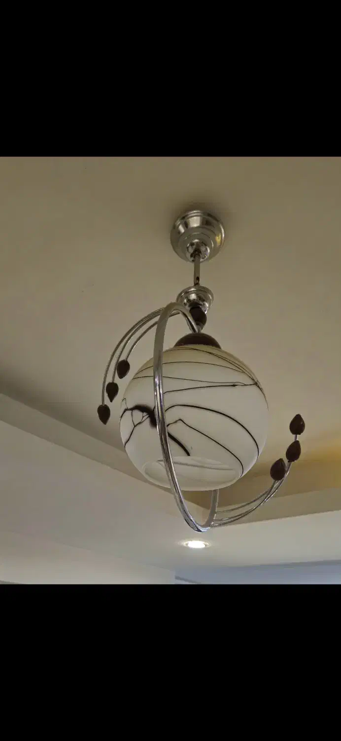 لوستر حبابی|لوستر و چراغ آویز|اصفهان, پارک سلمان فارسی|دیوار