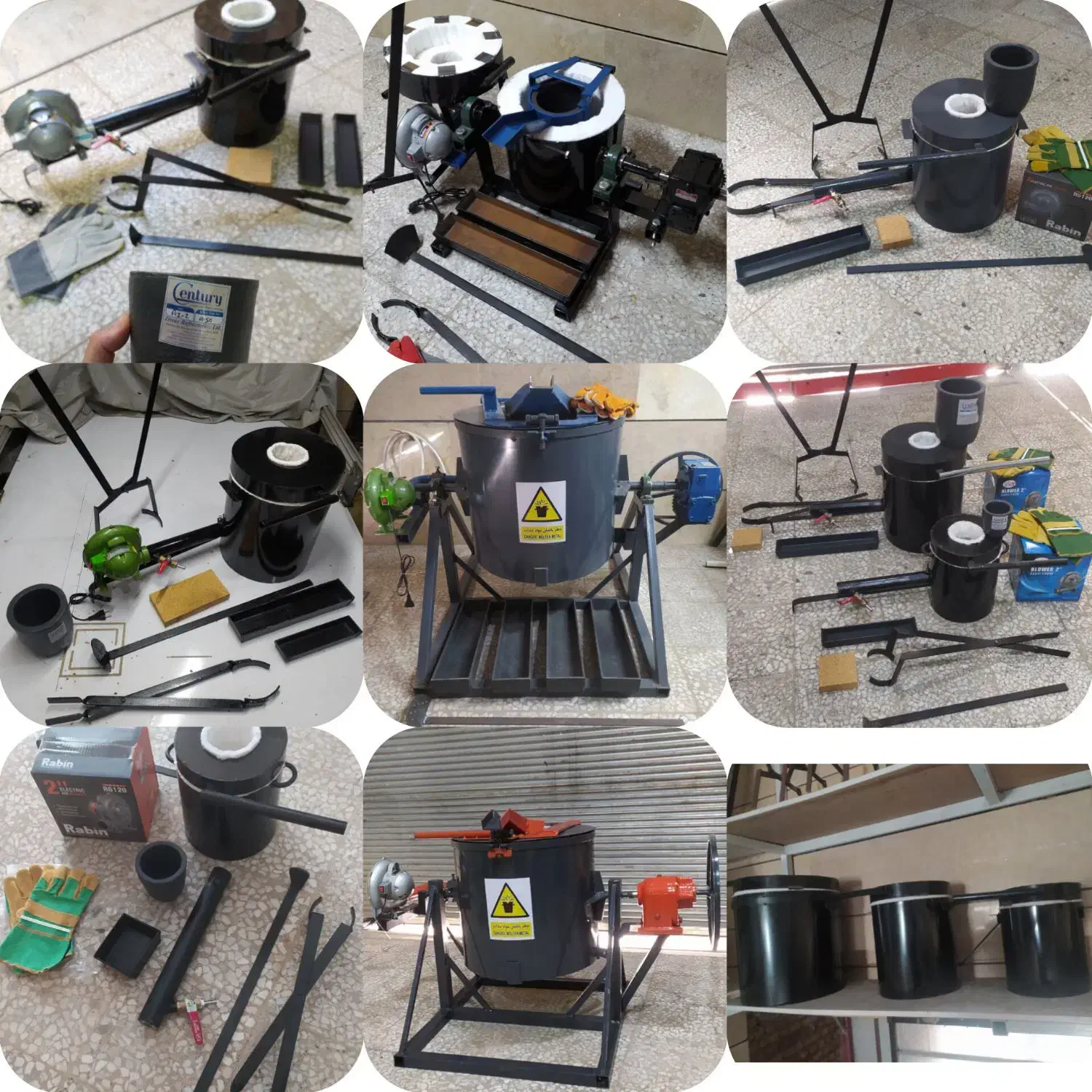 ذوب و استخراج طلا با کوره گازی خانگی|ابزارآلات|تهران, تهرانپارس جنوبی|دیوار