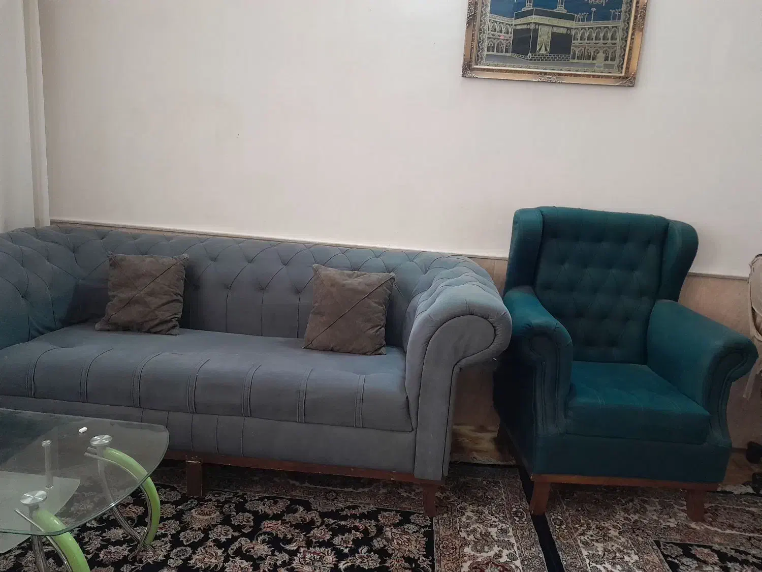 مبل چستر|مبلمان خانگی و میز عسلی|نیشابور, خط کاشمر|دیوار