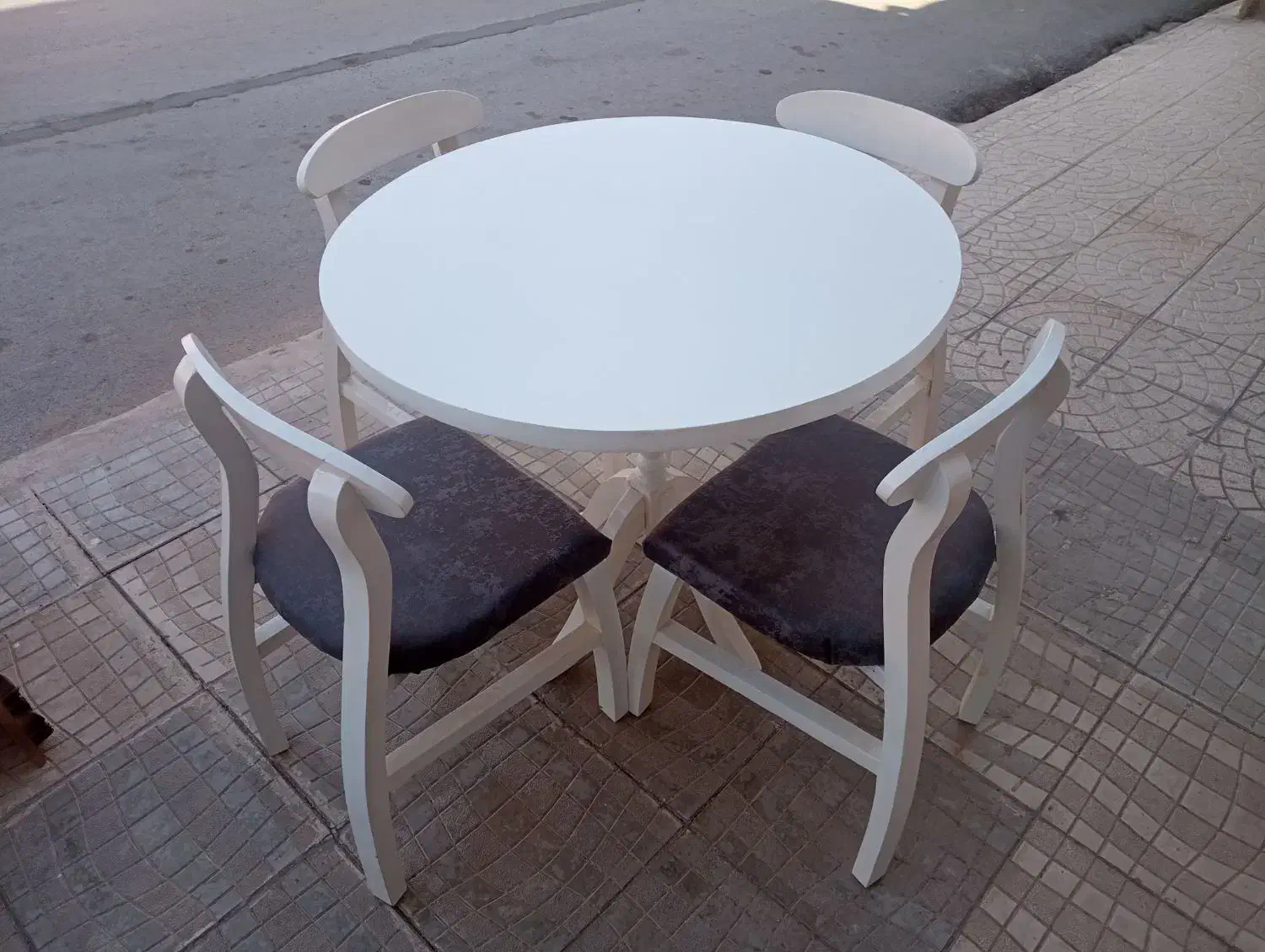 نهار خوری 4نفره|میز و صندلی غذاخوری|مهاباد (آذربایجان غربی), |دیوار