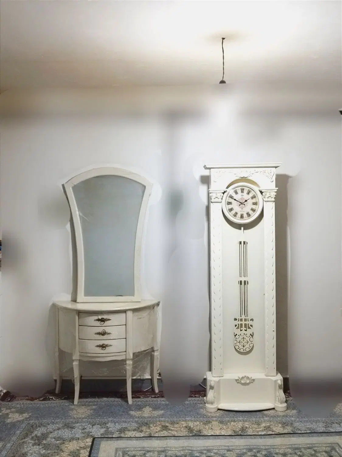 کمد ساعت میز آیینه|بوفه، ویترین، کنسول|نورآباد, |دیوار