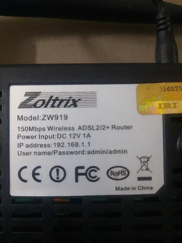 مودمzw919|مودم و تجهیزات شبکه|اسفراین, |دیوار