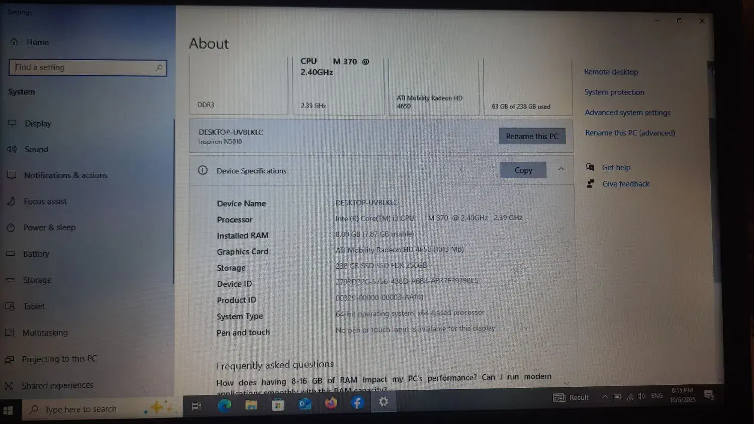 laptop dell|رایانه همراه|تبریز, |دیوار