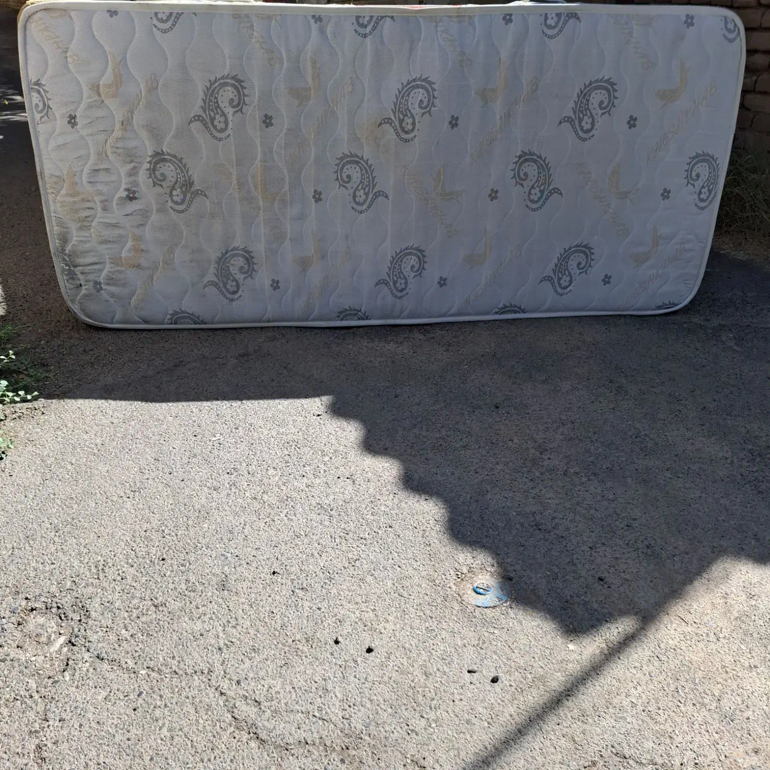 تشک تخت یک نفره کاملا سالم|تشک تختخواب|کوهسار (البرز), |دیوار