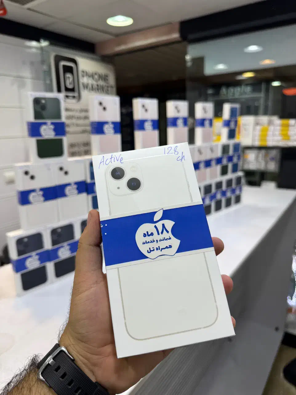 اپل 13 normal با حافظه ۱۲۸ اکبند با گارانتی|موبایل|تهران, آشتیانی|دیوار