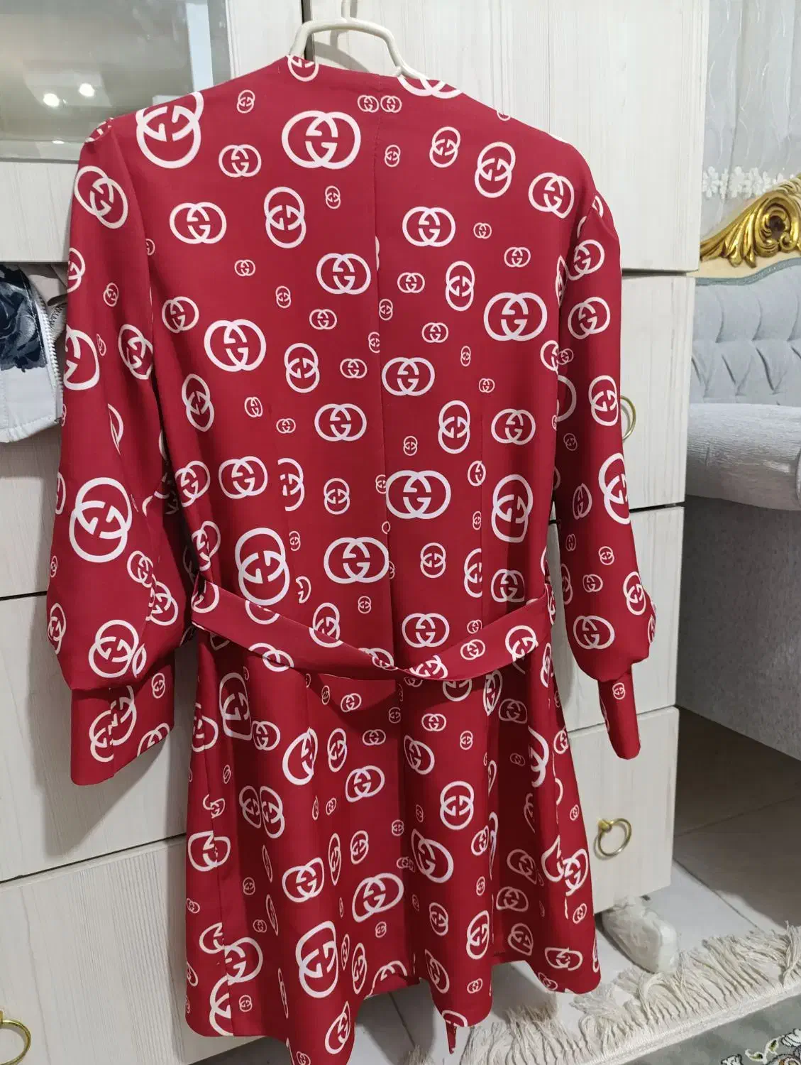 مانتو مجلسی قرمز زیبا|لباس|مشهد, شهید قربانی|دیوار