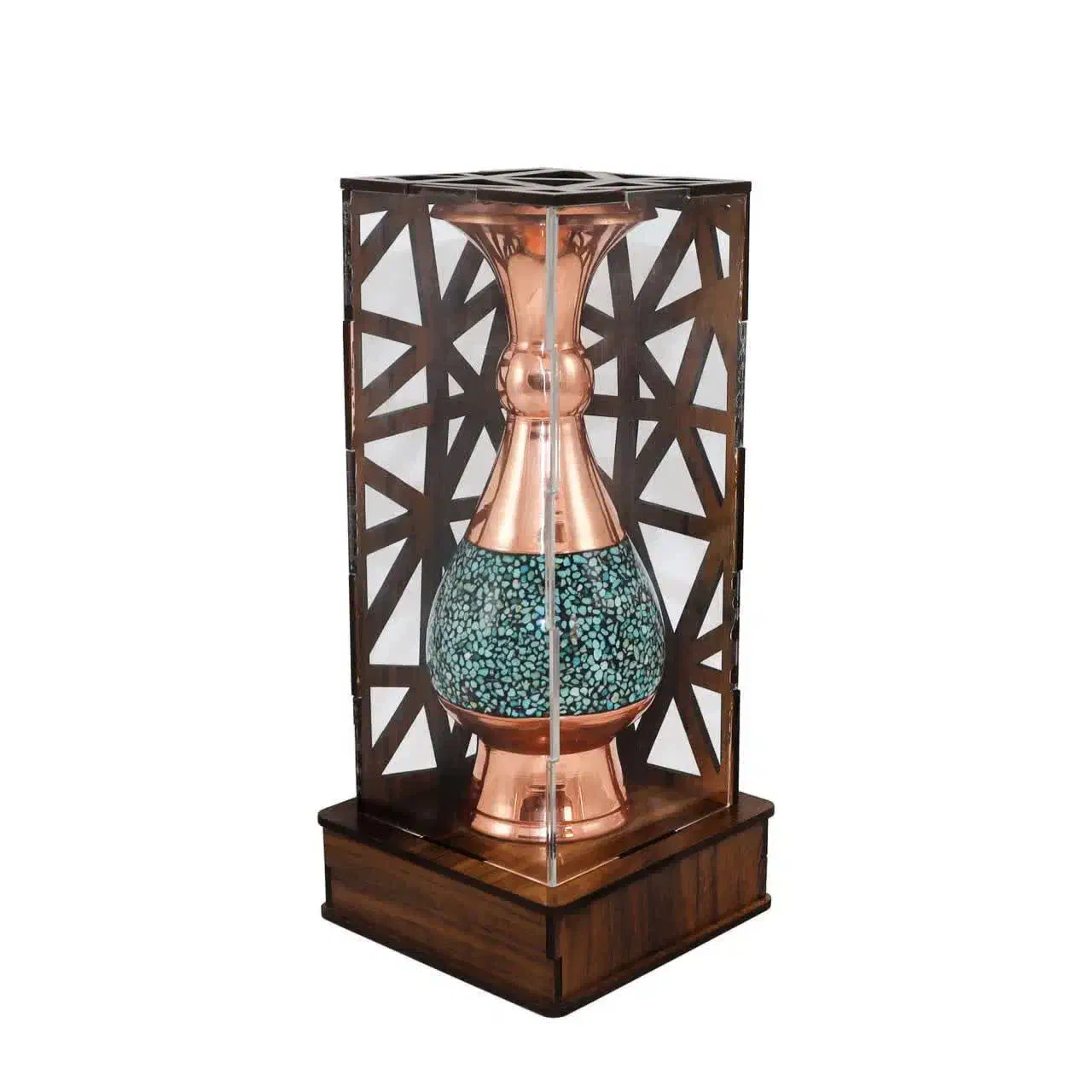 پک هدیه گلدان و بشقاب مسی|صنایع دستی و سایر لوازم تزئینی|قم, صفائیه|دیوار