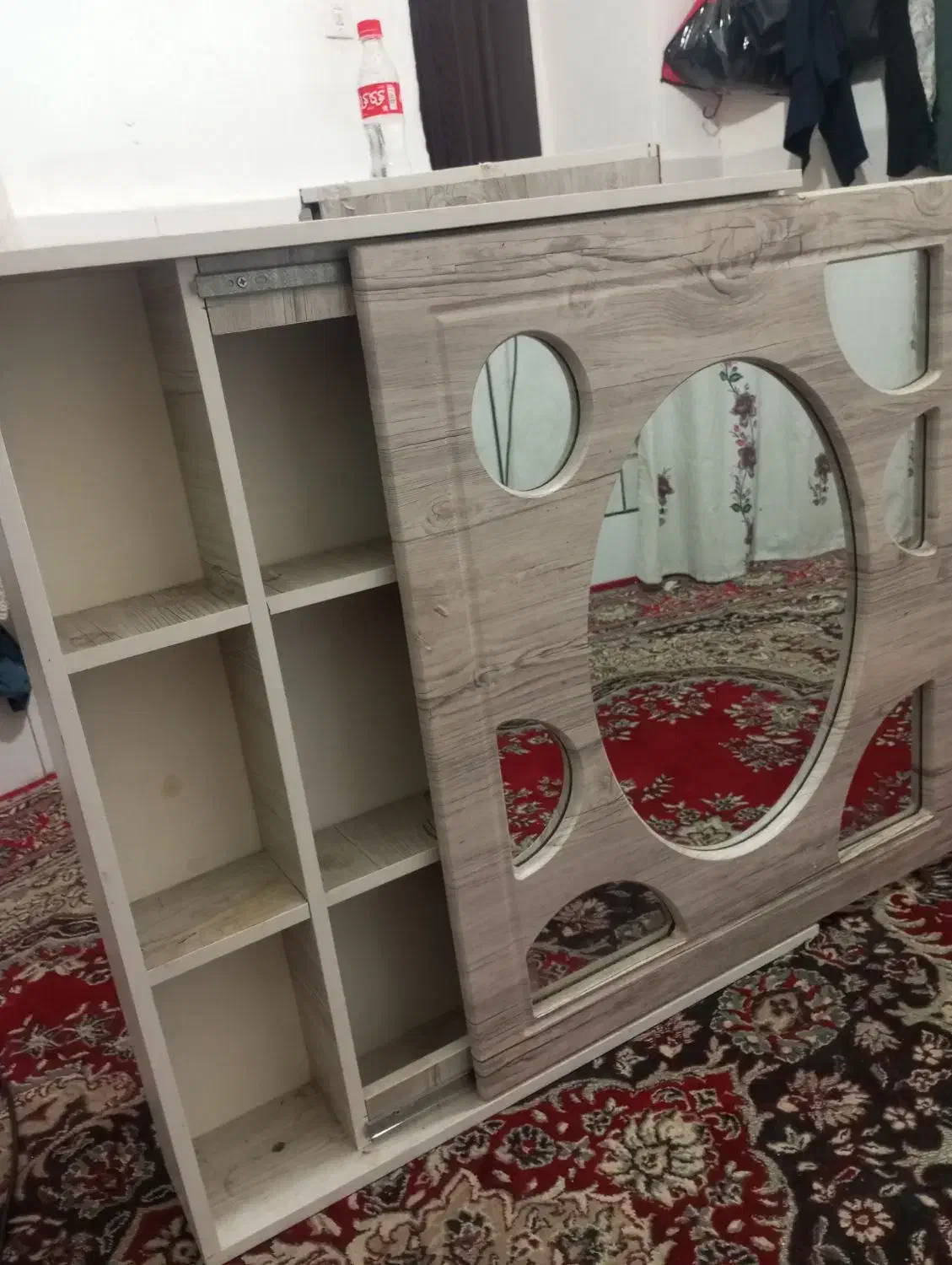 دراور اینه دار|جاکفشی، کمد، دراور|نی‌ریز, |دیوار