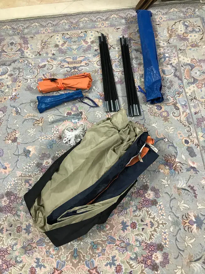 چادر مسافرتی عصایی ۸ نفره برند FIT اصل|کوهنوردی و کمپینگ|یزد, |دیوار