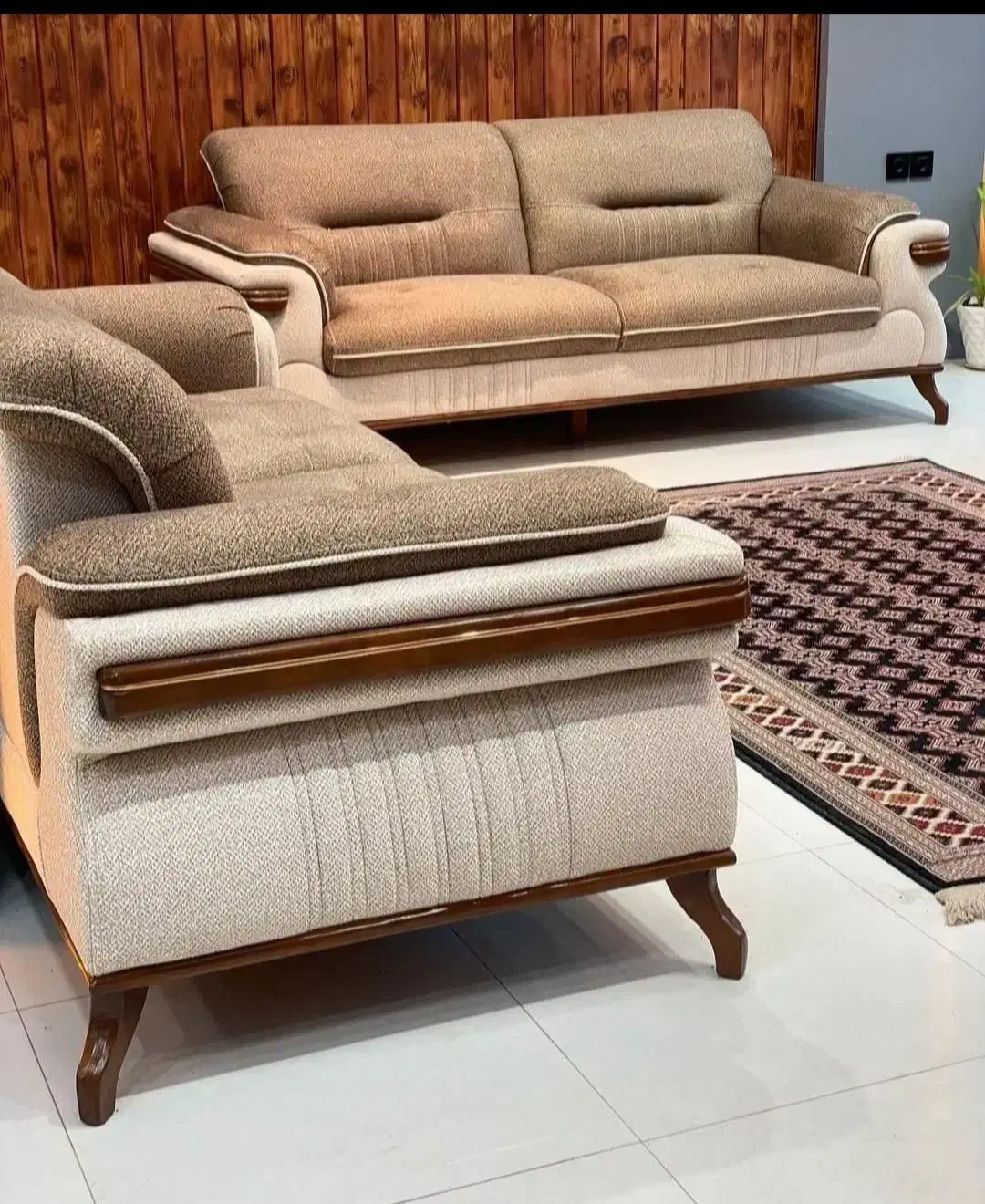 مبل راحتی ۸ نفره لورنت تخت شو نو|مبلمان خانگی و میز عسلی|قزوین, |دیوار