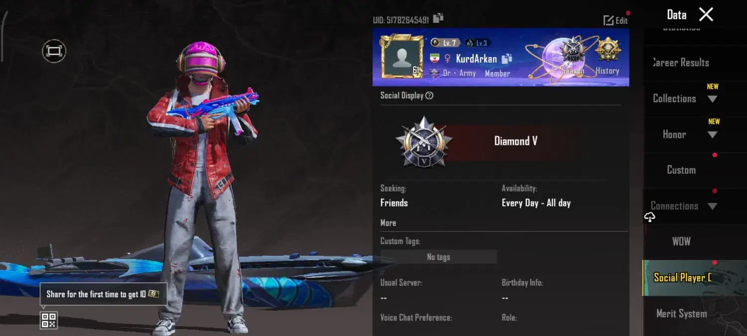 اکانت پابجی لول 61|کنسول، بازی ویدئویی و آنلاین|انزل, |دیوار