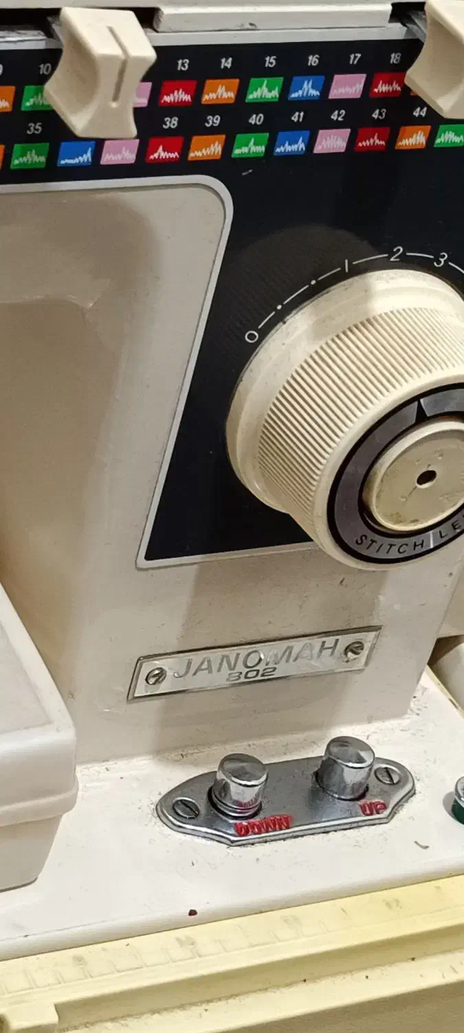 سلام چرخ خیاطی ژانومه مدل 802 قدیم|چرخ خیاطی و ریسندگی|یزد, |دیوار