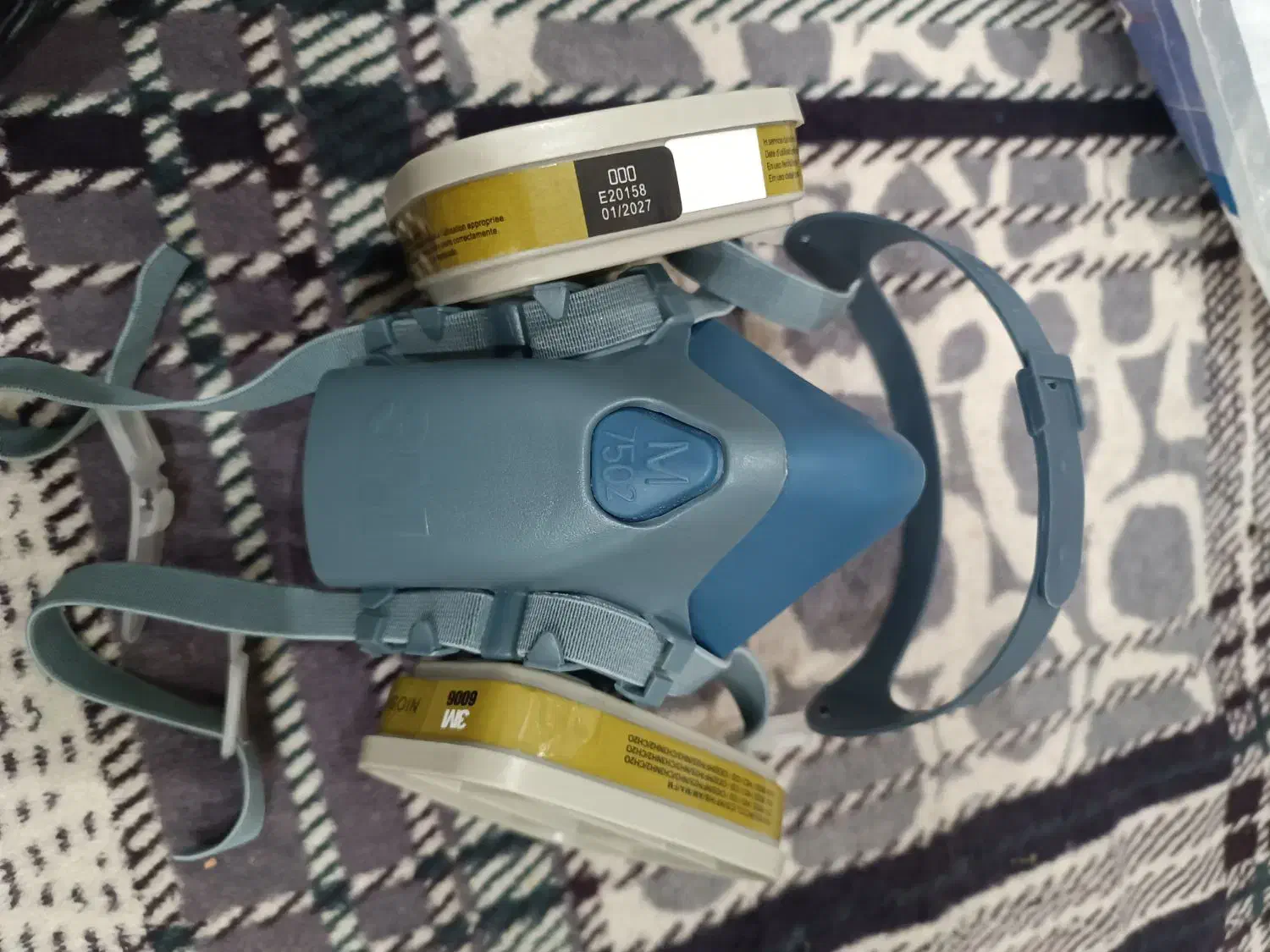 ماسک نیمه صورت فیلتر دار سیلیکونی مدل3M|ابزارآلات|نهبندان, |دیوار