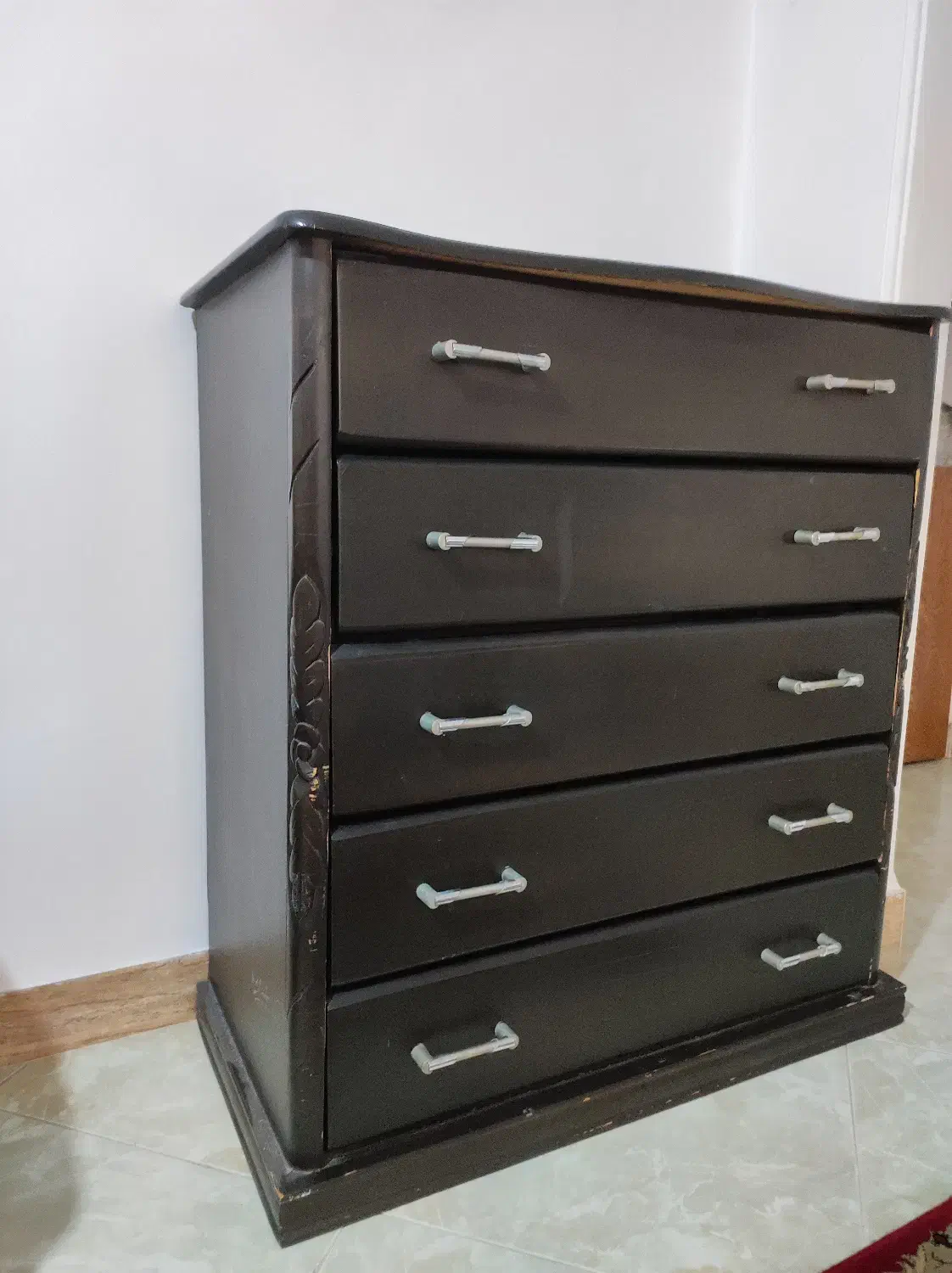 دراور ۵ کشو|جاکفشی، کمد، دراور|ساری, |دیوار