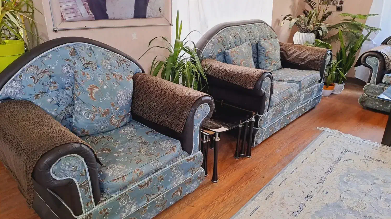 سرویس مبل راحتی ۱۰ نفره|مبلمان خانگی و میز عسلی|مشهد, فلسطین|دیوار