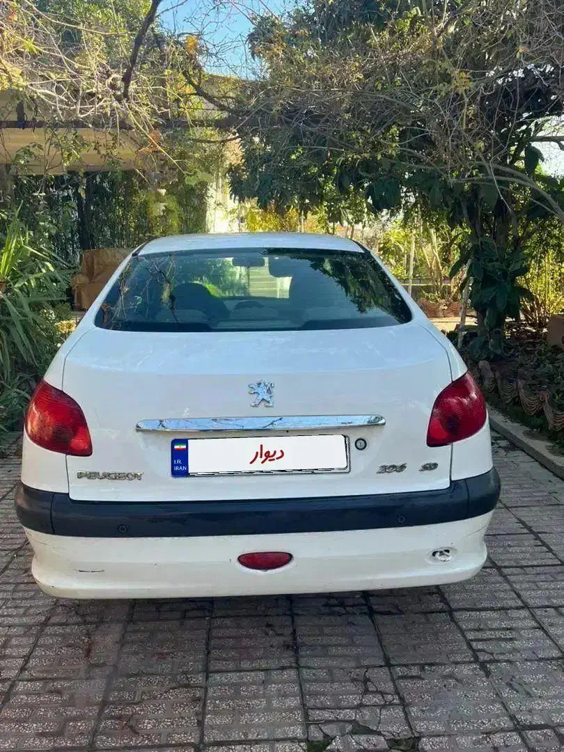 ۲۰۶ صندوقدار v8بیرنگ ۹۷|خودرو سواری و وانت|گرگان, |دیوار