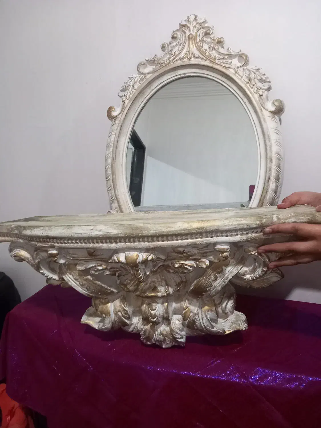 اینه کنسول|مبلمان خانگی و میز عسلی|گرگان, |دیوار