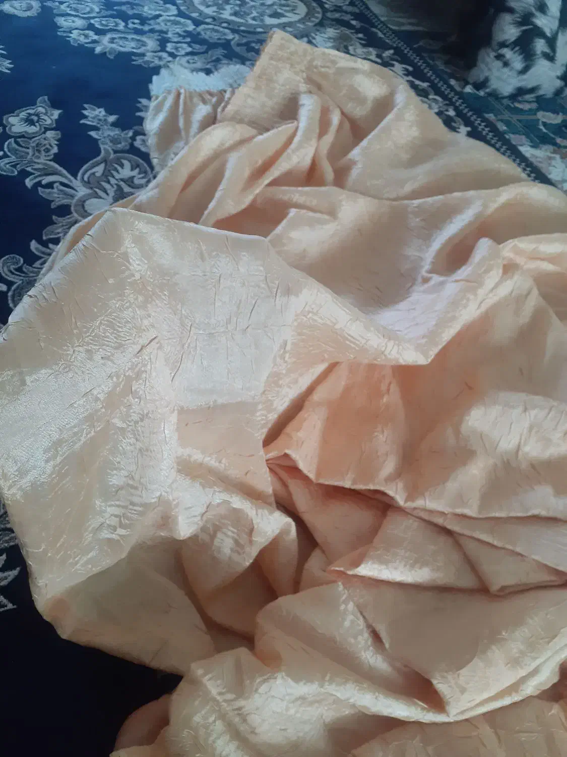 سه عدد پرده سالم و تمیز|پرده، رانر، رومیزی|بروجرد, |دیوار